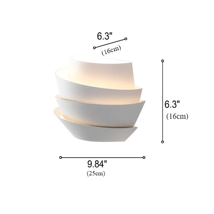 Wall Mounted Double Spotlight Lamp for Reading and Accent