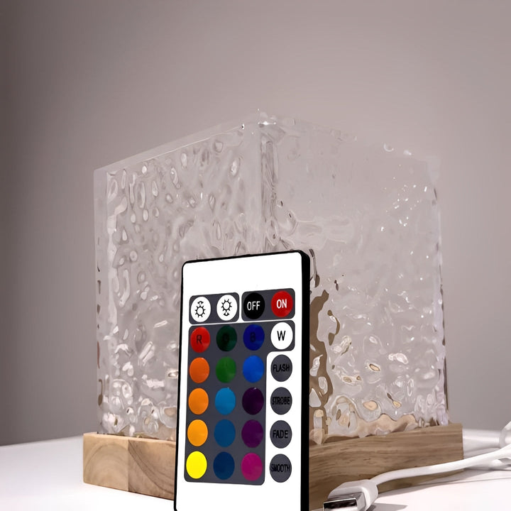 16 colour LED Water Ripple Projector Night Light for Home