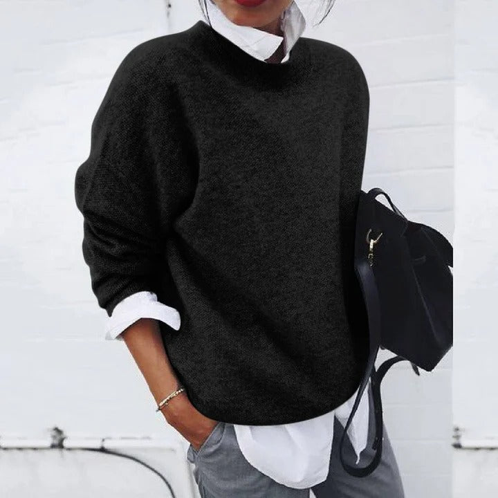 Knitted Pullover Jumper Long Sleeve for Women