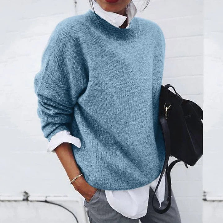 Knitted Pullover Jumper Long Sleeve for Women