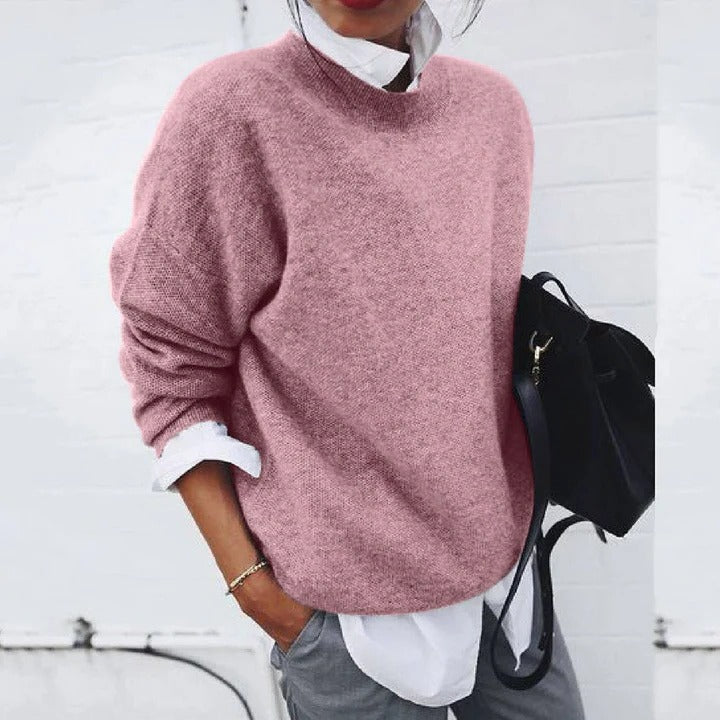 Knitted Pullover Jumper Long Sleeve for Women