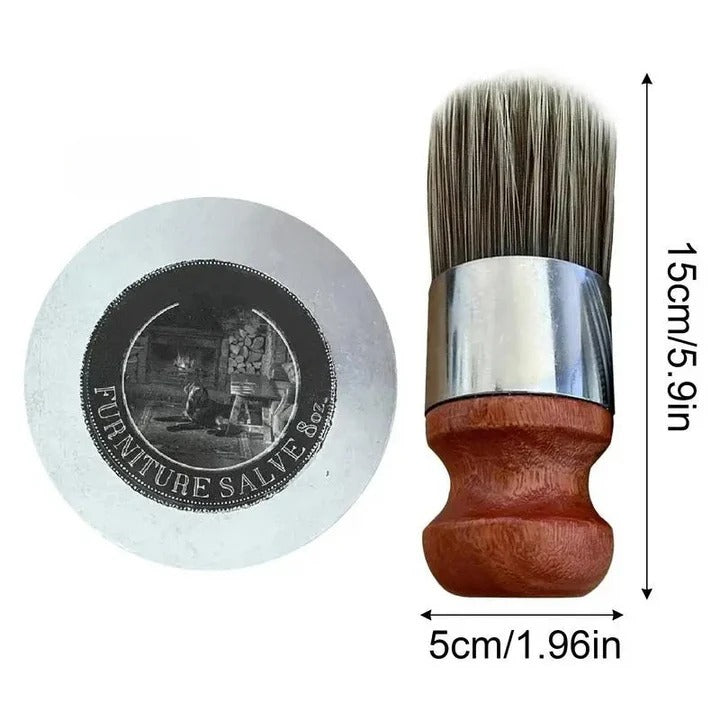 Leather Furniture Salve Set 4.22oz for Cleaning and Care