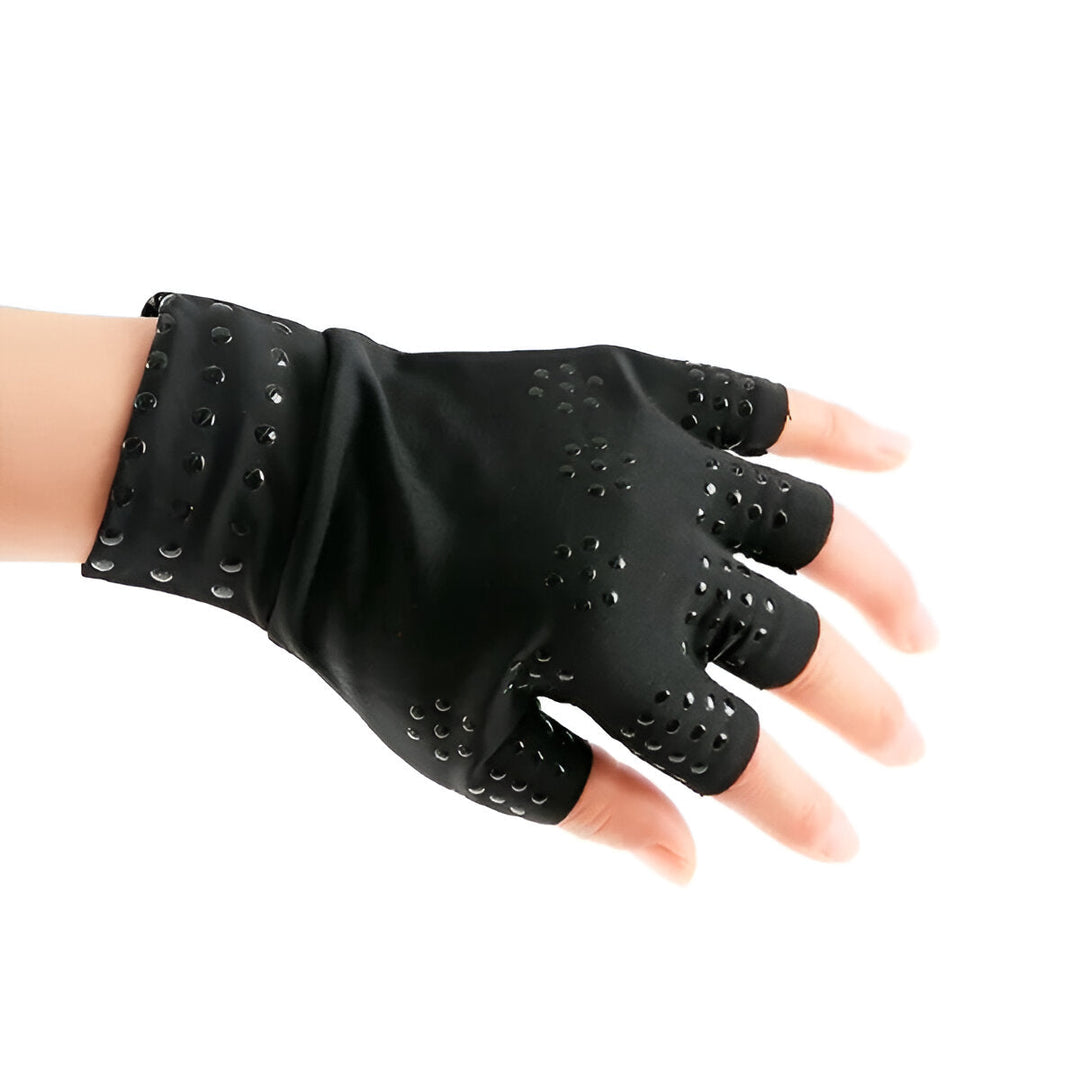 Magnetic Fingerless Compression Gloves for Everyday Hand Comfort