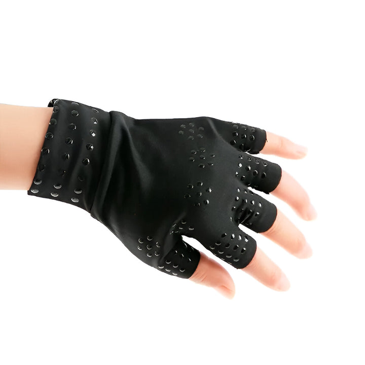 Magnetic Fingerless Compression Gloves for Everyday Hand Comfort