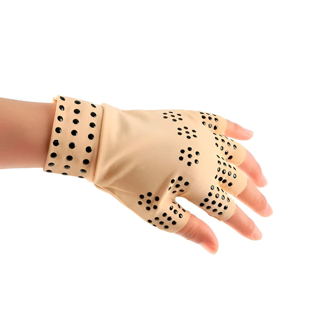 Magnetic Fingerless Compression Gloves for Everyday Hand Comfort