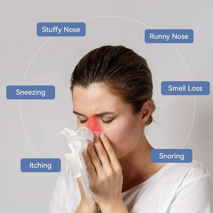 Infrared Device for Nasal Congestion and Allergy Relief System