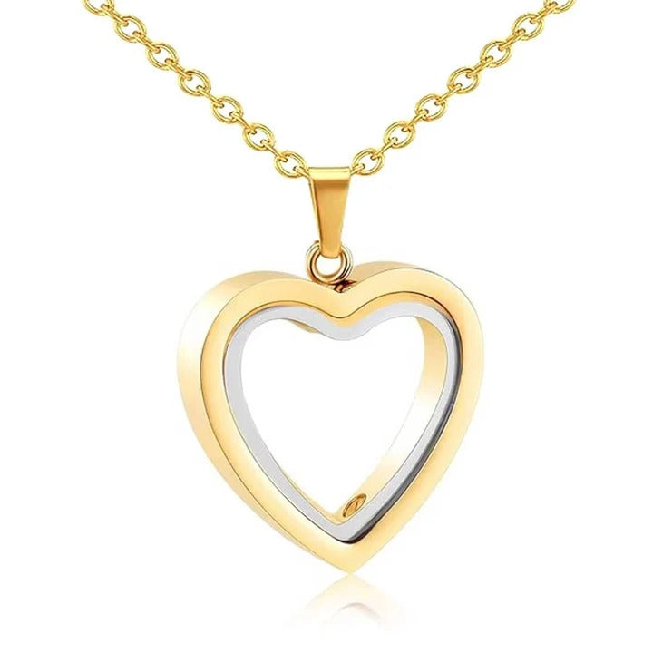 Stainless Steel Urn Pendant Necklace for Ashes and Keepsake