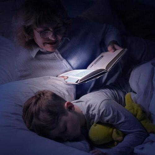 Flat Book Panel Reading Night Light LED Portable and Eye Care