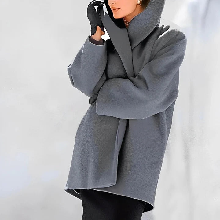 Womens Wool Urban Winter Jacket Insulated and Stylish