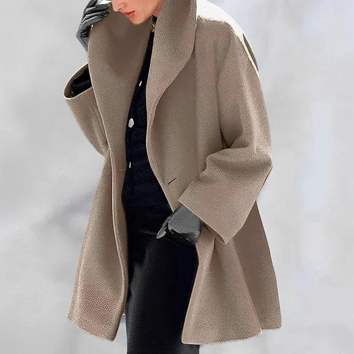 Womens Wool Urban Winter Jacket Insulated and Stylish