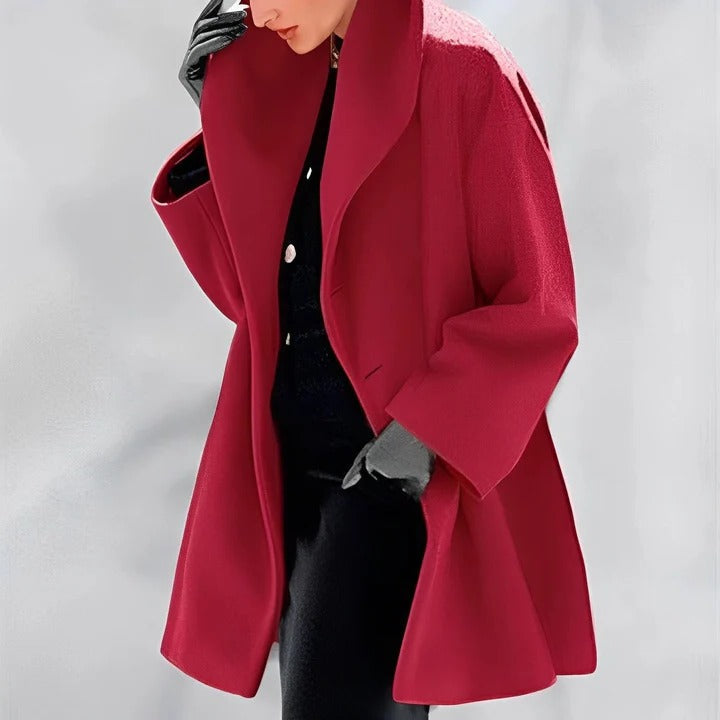 Womens Wool Urban Winter Jacket Insulated and Stylish