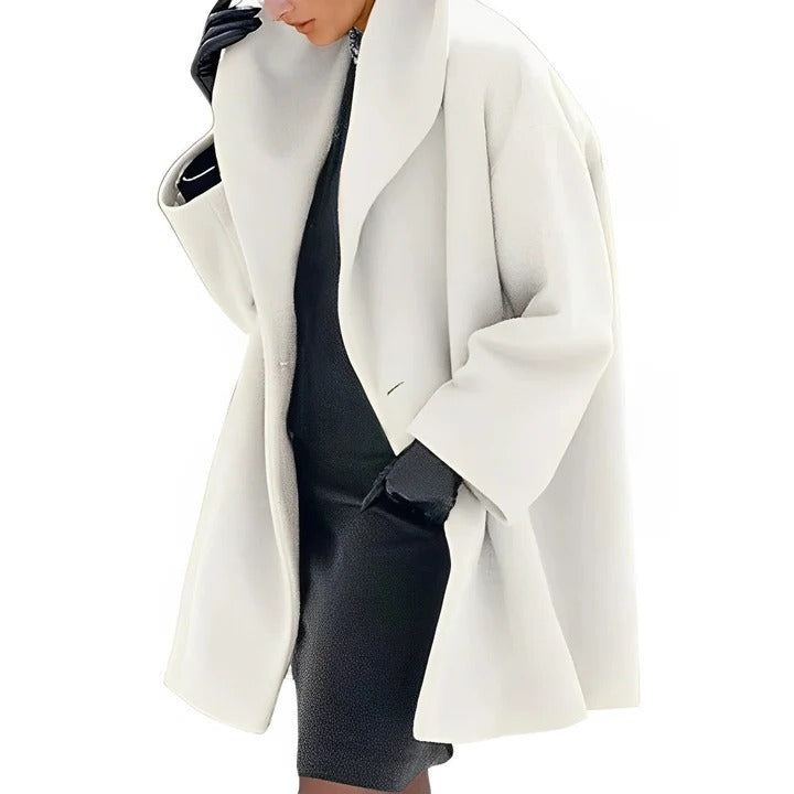 Womens Wool Urban Winter Jacket Insulated and Stylish