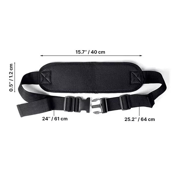 Adjustable Mobility Chair Seat Belt Strap