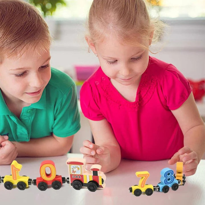 Interactive Educational Math Toys for 3 to 6 Year Olds with Montessori Number Rods