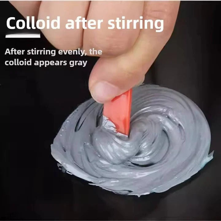 High Strength Metal Repair Glue, Heat Resistant Adhesive for Steel, Aluminum and Cast Iron, Drillable After Cure