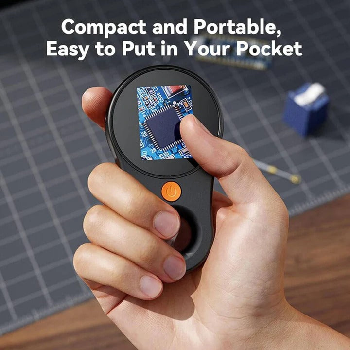 Portable USB Digital Microscope and 500X Magnifier for Coins and Collectibles