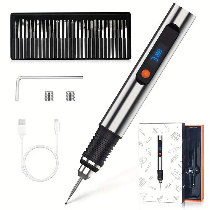 Mini Handheld Engraving Pen and Portable Carving Tool