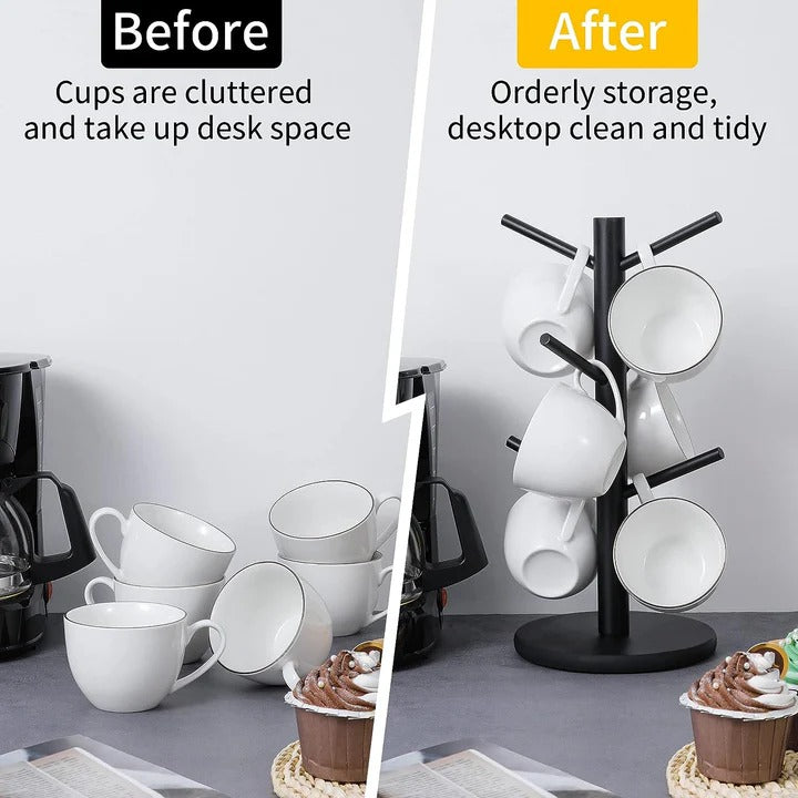 Cup Tree Holder for Kitchen Counters