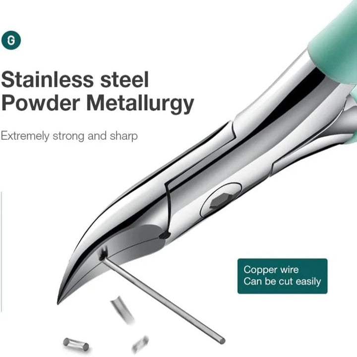 Heavy Duty Toenail Clippers with Precision Sharp Edges