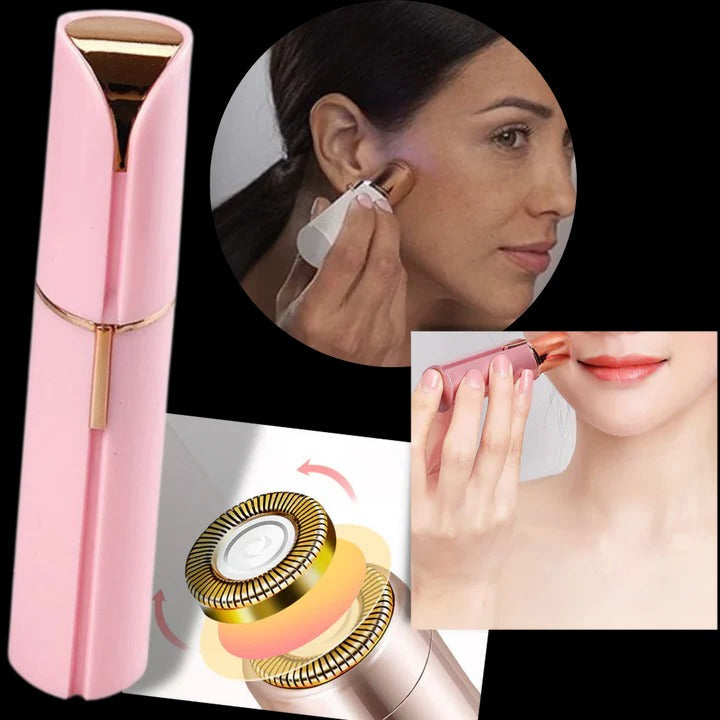 Handheld Facial Hair Trimmer with USB Rechargeable Port