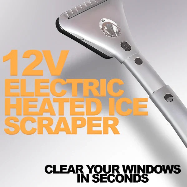 Electric Windshield Scraper with Integrated Heating