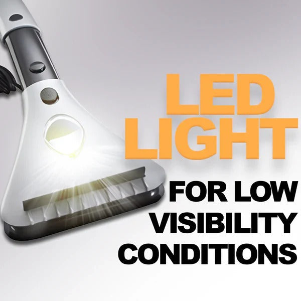 Electric Windshield Scraper with Integrated Heating