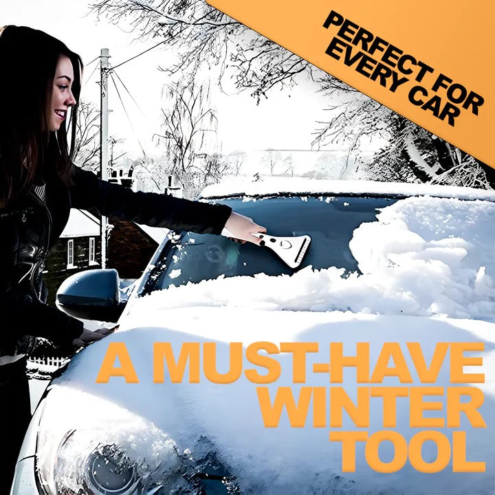 Electric Windshield Scraper with Integrated Heating