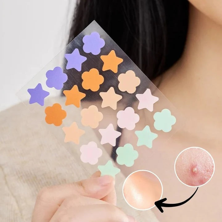 Acne Patch Stickers with Hydrocolloid Material