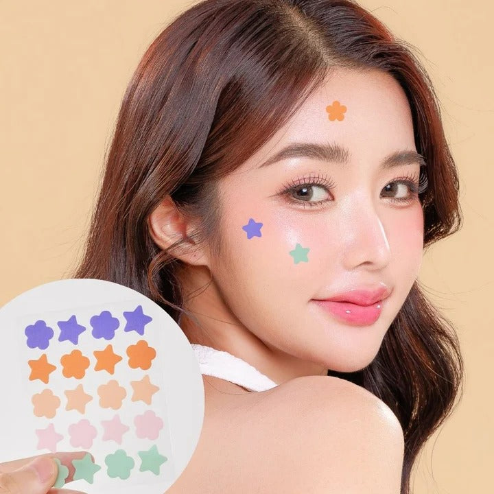 Acne Patch Stickers with Hydrocolloid Material