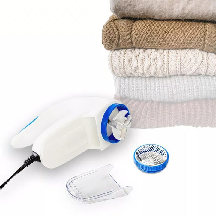 Household Fabric Shaver with Protective Metal Grille and Ergonomic Grip Handle