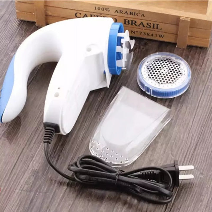 Household Fabric Shaver with Protective Metal Grille and Ergonomic Grip Handle