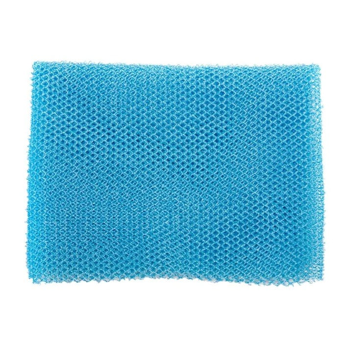 Exfoliating Bath Scrubber with African Net Sponge Material and Porous Texture for Body Cleaning