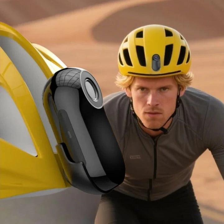 POV Sport Recorder with Mini Magnetic Action Camera Hardware and Integrated Video Capture and Wearable Frame