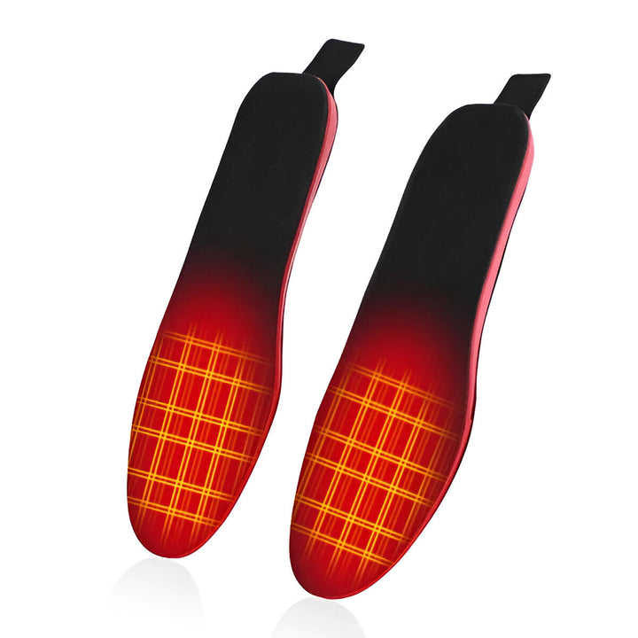 Rechargeable Heated Shoe Insoles for Winter with Ultra Thin Heating Panels