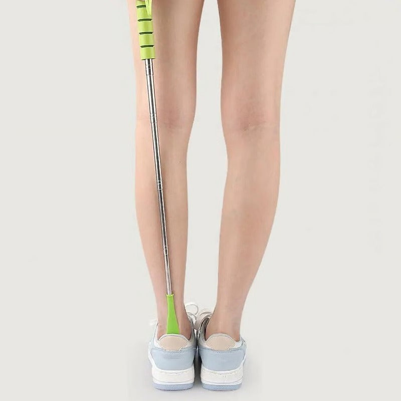 Extendable Shoe Horn with Premium Stainless Steel Construction