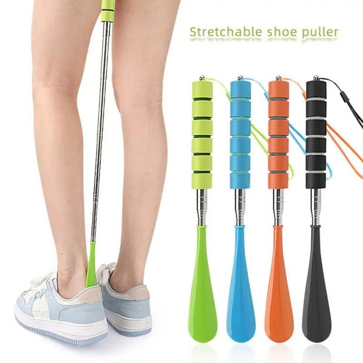 Extendable Shoe Horn with Premium Stainless Steel Construction