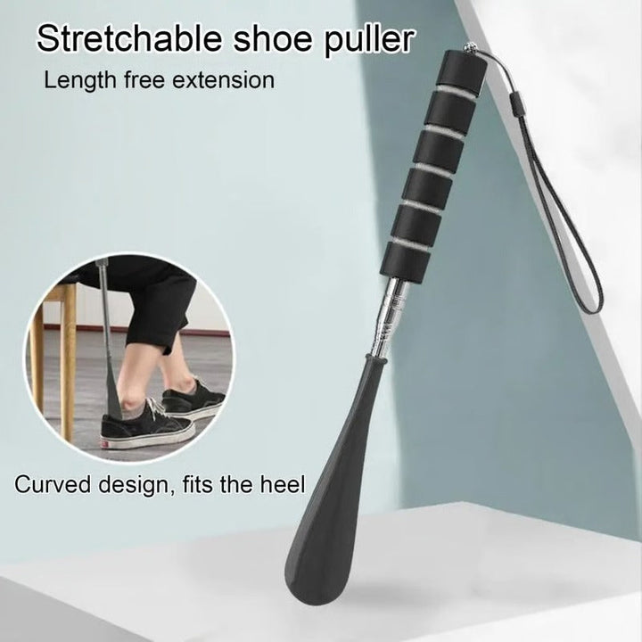 Extendable Shoe Horn with Premium Stainless Steel Construction
