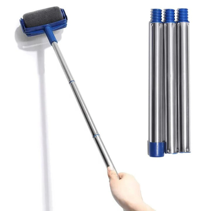Paint Roller Kit, Self Filling Wall Painter, Corner Edger Tool, Refillable Chamber