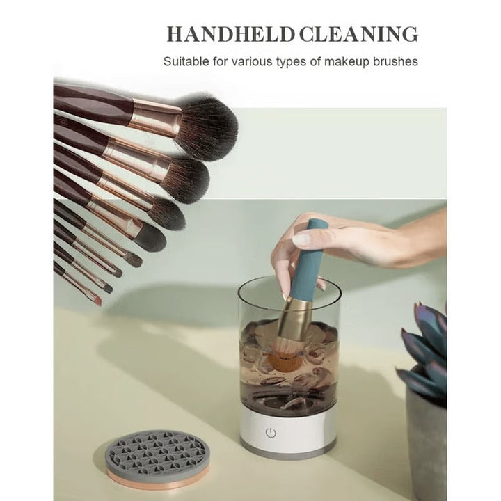 Smart Electric Makeup Brush Cleaner with Fast Cleaning