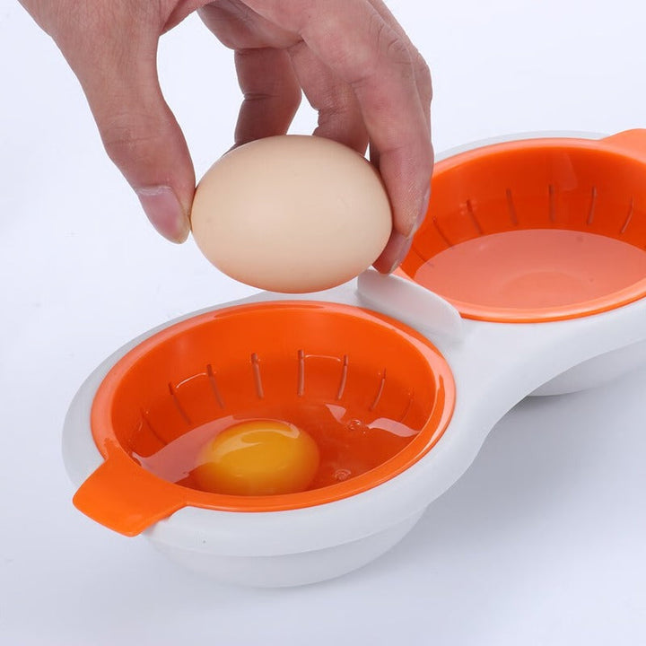 Fast Action Microwave Egg Maker for Hard or Soft Boiled Eggs
