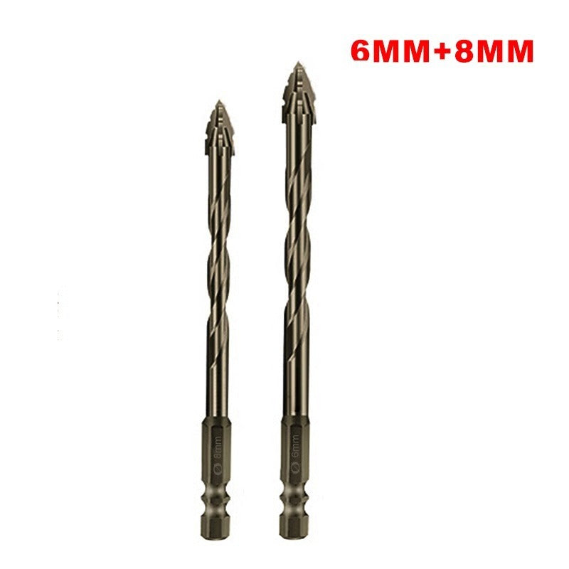 Professional Grade Eccentric Drill Bit with Serrated Cutting Edges