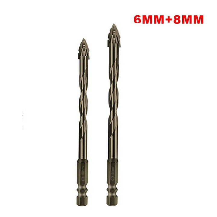 Professional Grade Eccentric Drill Bit with Serrated Cutting Edges