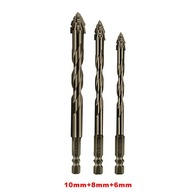 Professional Grade Eccentric Drill Bit with Serrated Cutting Edges