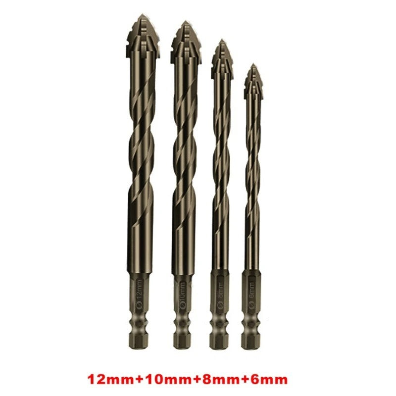 Professional Grade Eccentric Drill Bit with Serrated Cutting Edges