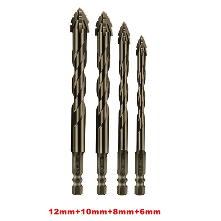 Professional Grade Eccentric Drill Bit with Serrated Cutting Edges
