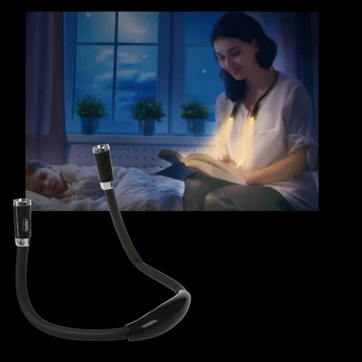 Rechargeable Neck Book Light with Eye-Protection