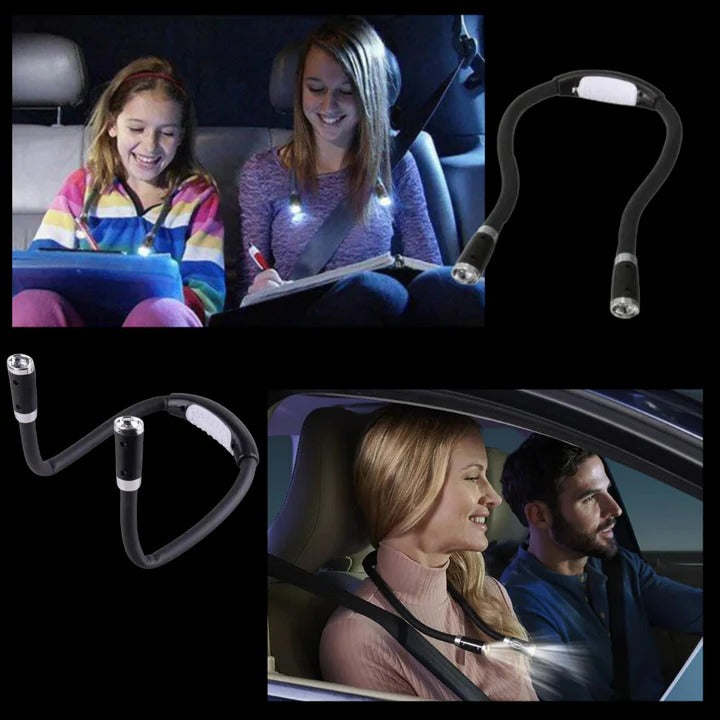 Rechargeable Neck Book Light with Eye-Protection
