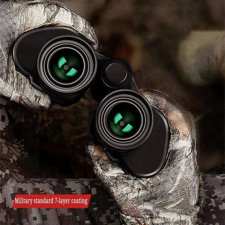 High Power Long Range Binoculars with Large Objective Lens