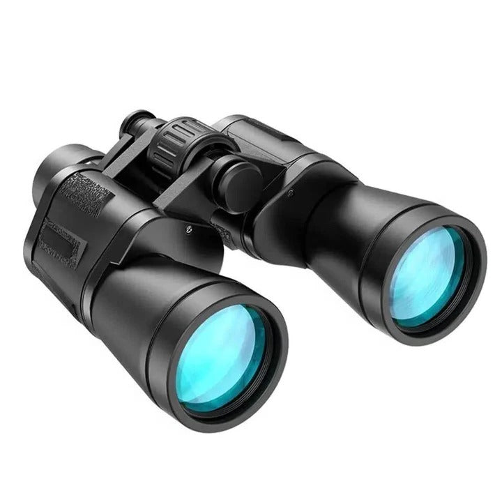 High Power Long Range Binoculars with Large Objective Lens