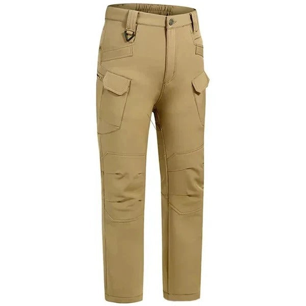 Winter Cargo Trousers for Men and Waterproof Thermal Trousers